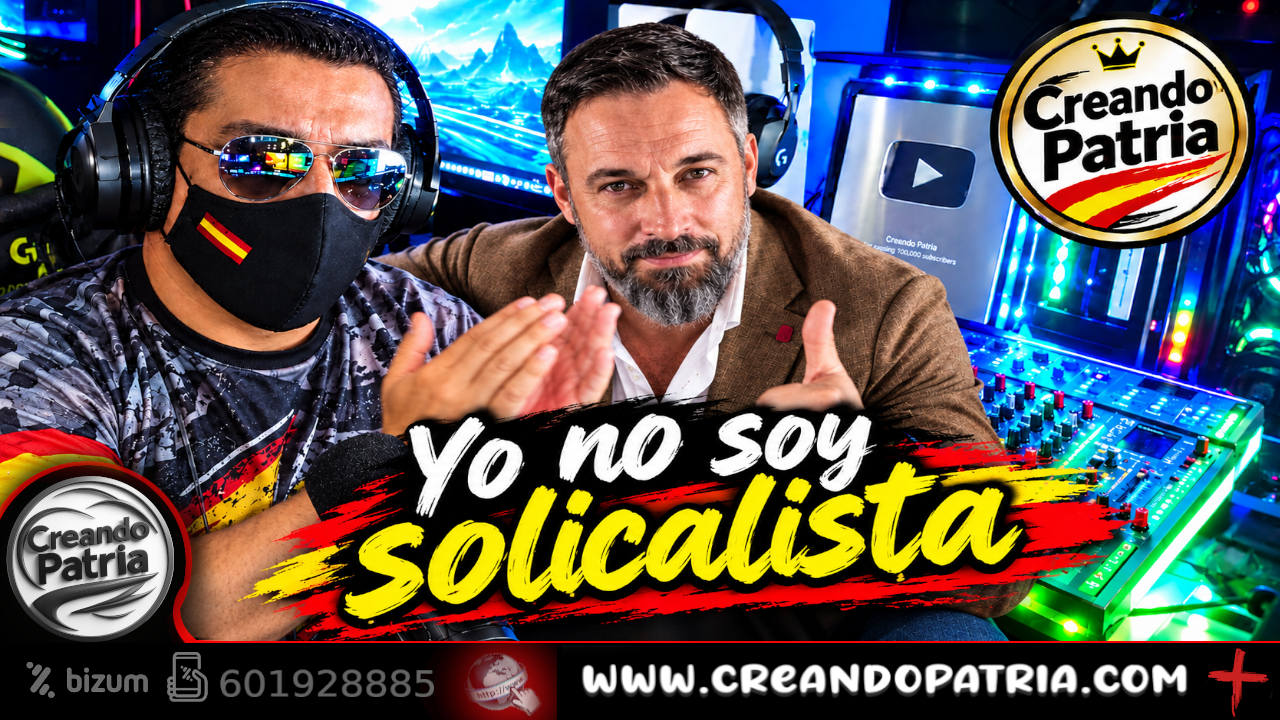 YO NO SOY SOCIALISTA ‪@vox_españa‬