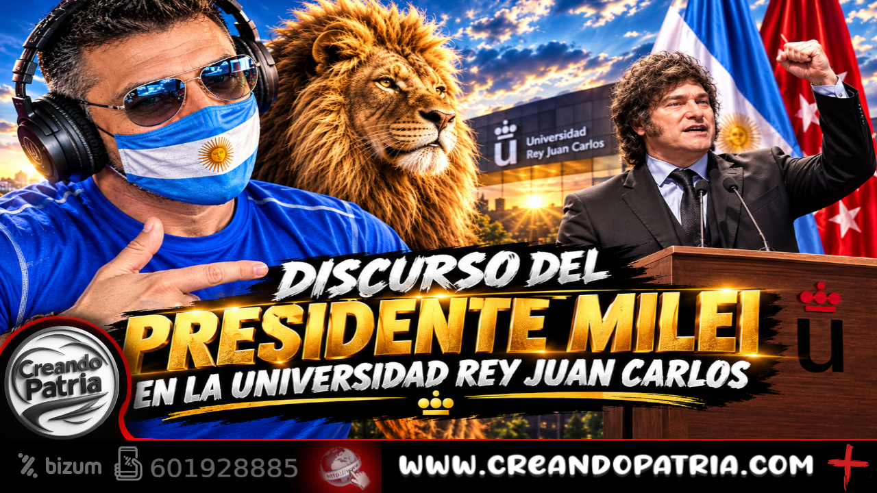 Discurso del Presidente Milei en la Universidad Rey Juan Carlos