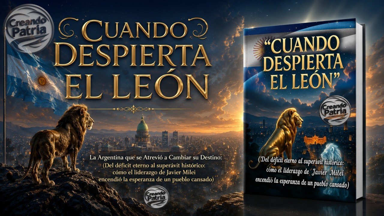 Cuando Despierta el León: La Argentina que se Atrevió a Cambiar su Destino 👉Libro Inspirado en Milei